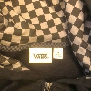 Mens Vans zip up hoodie